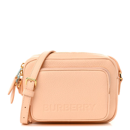 Burberry Grained Calfskin Small Camera Bag Peach Pink 1 of 9
