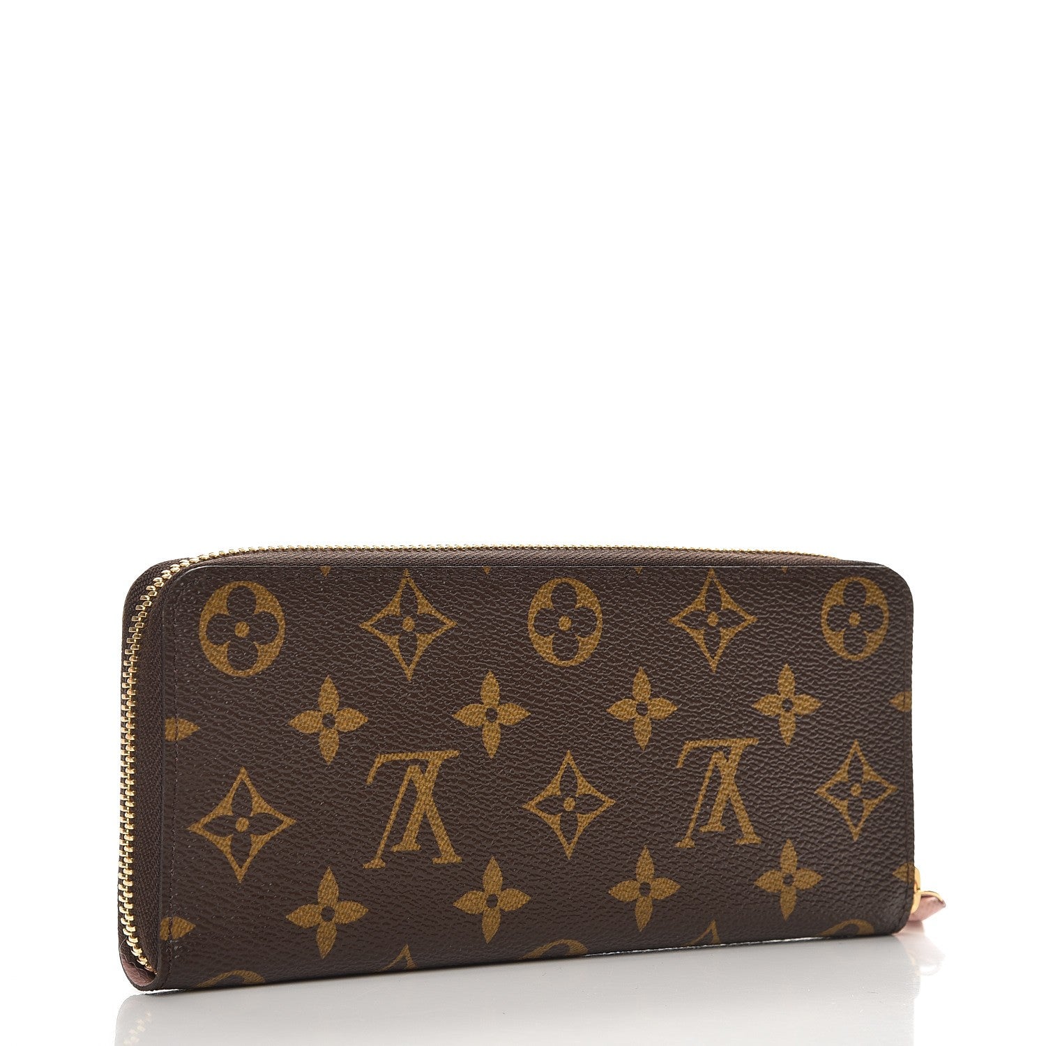 Louis Vuitton Monogram Clemence Wallet Rose Ballerine 3 of 8