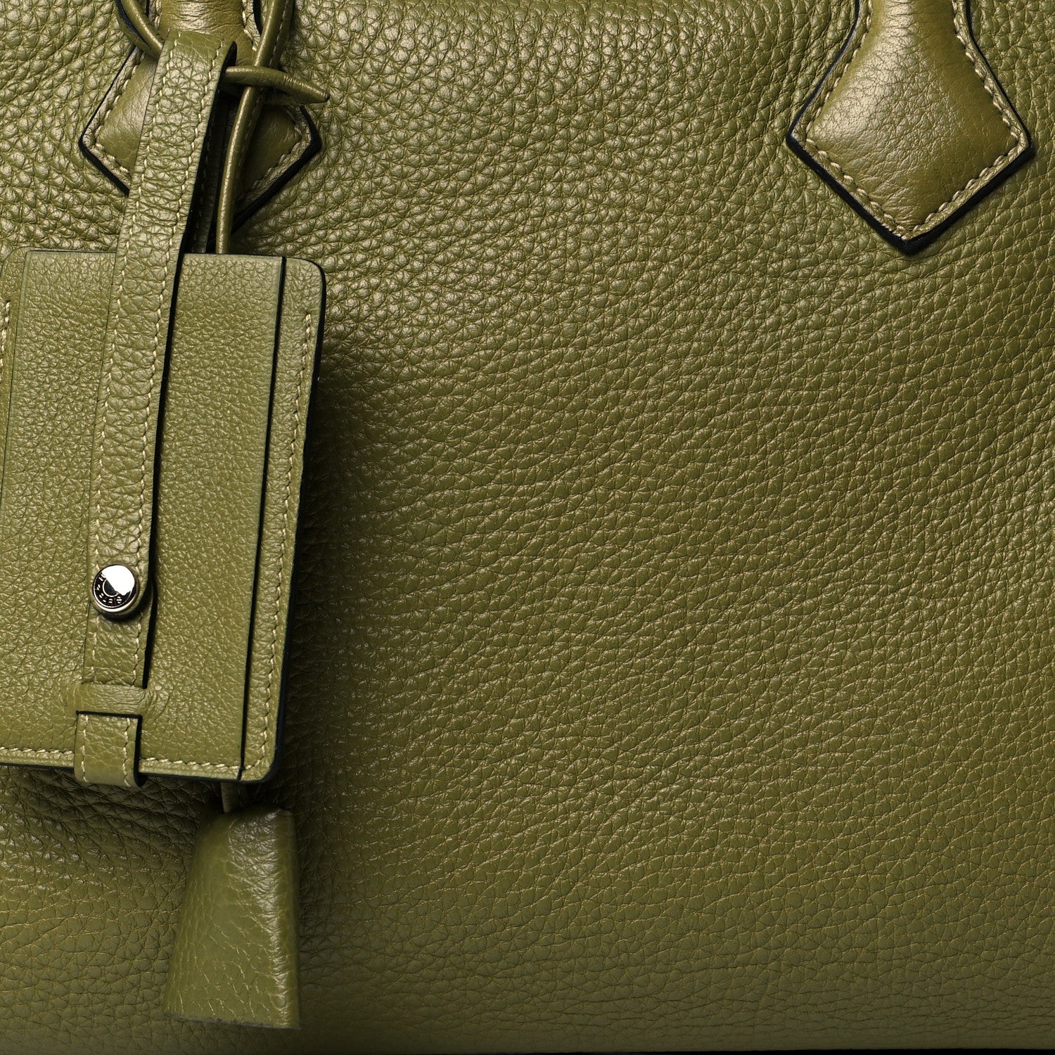 Hermes Taurillon Clemence Victoria II 35 Vert Chartreuse 8 of 10