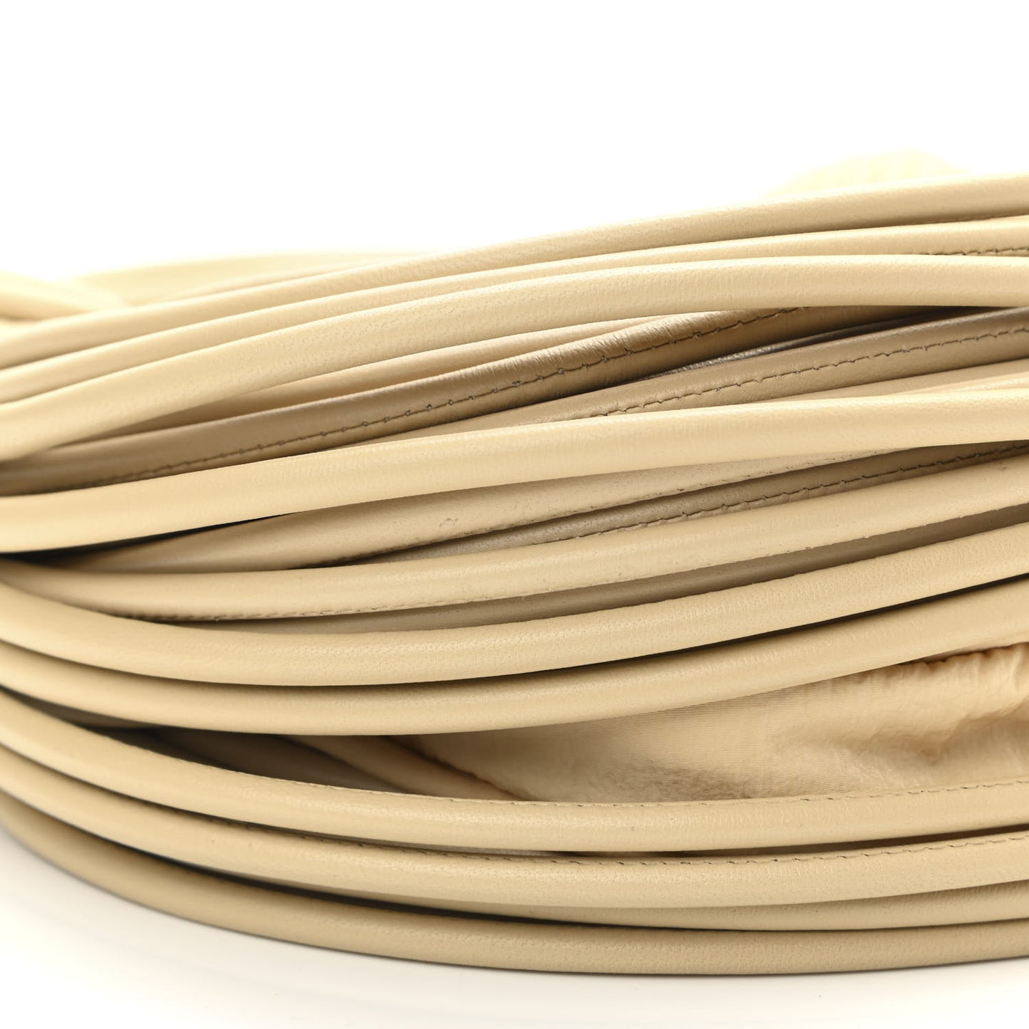 Nappa Mini Tubular Double Knot Porridge