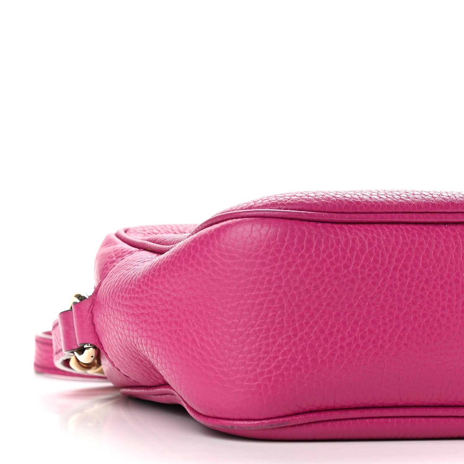 Gucci Cellarius Calfskin Small Soho Disco Bag Bright Bouganville 14 of 15