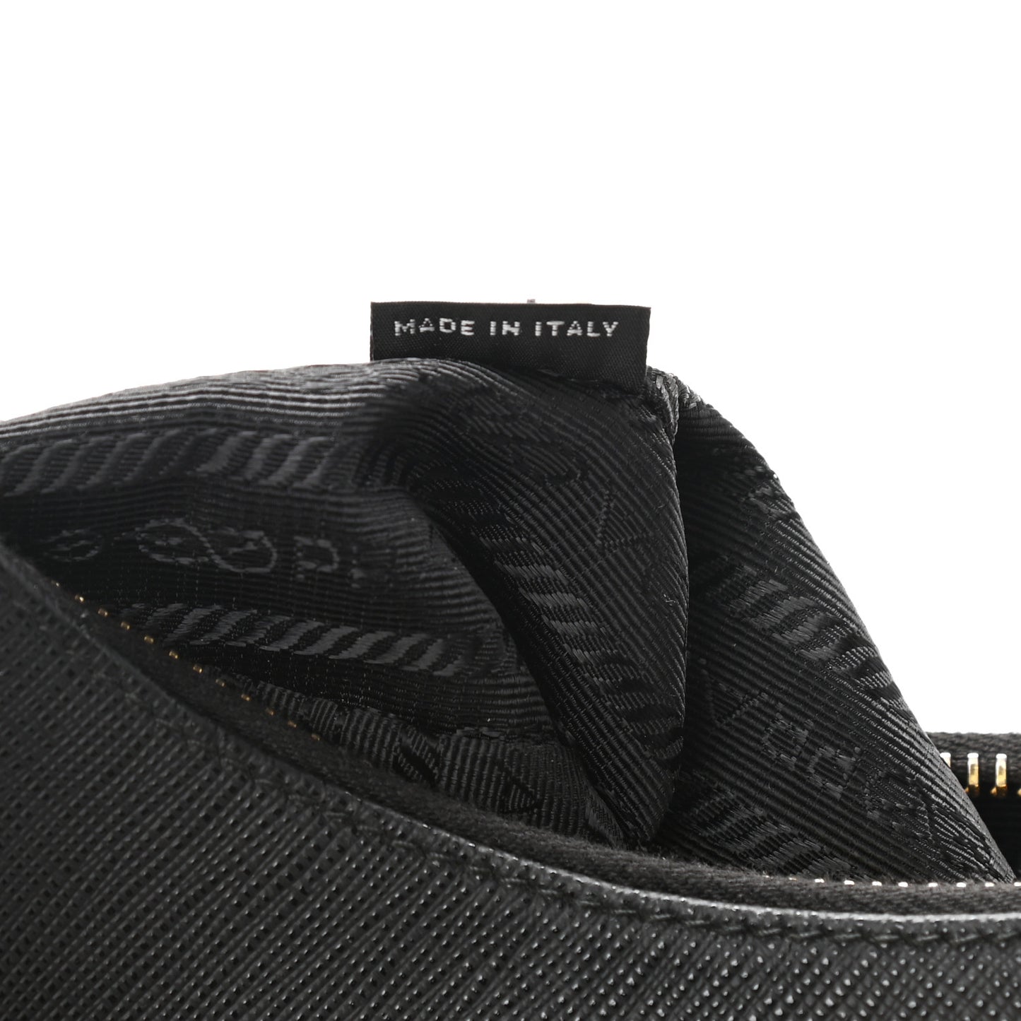 Saffiano Lux Re-Edition 2005 Shoulder Bag Black