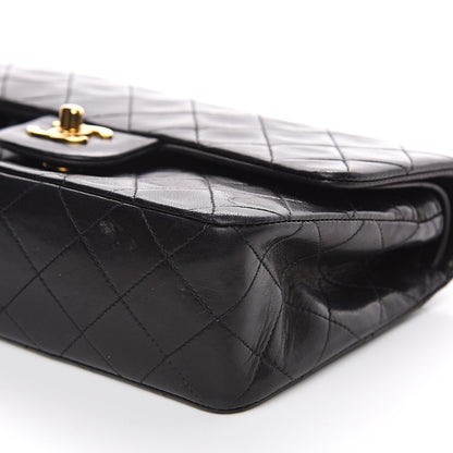 Chanel Lambskin Quilted Small Double Flap Black 10 of 16