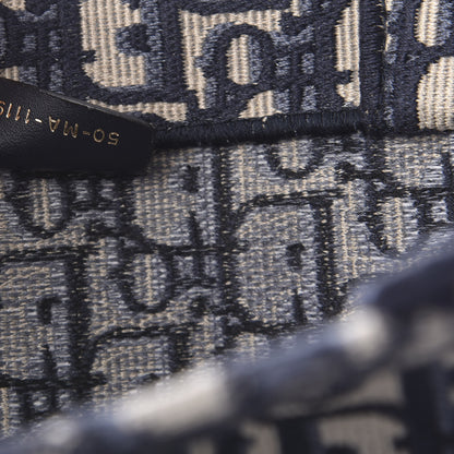 Christian Dior Oblique Book Tote Blue Multicolor 9 of 10