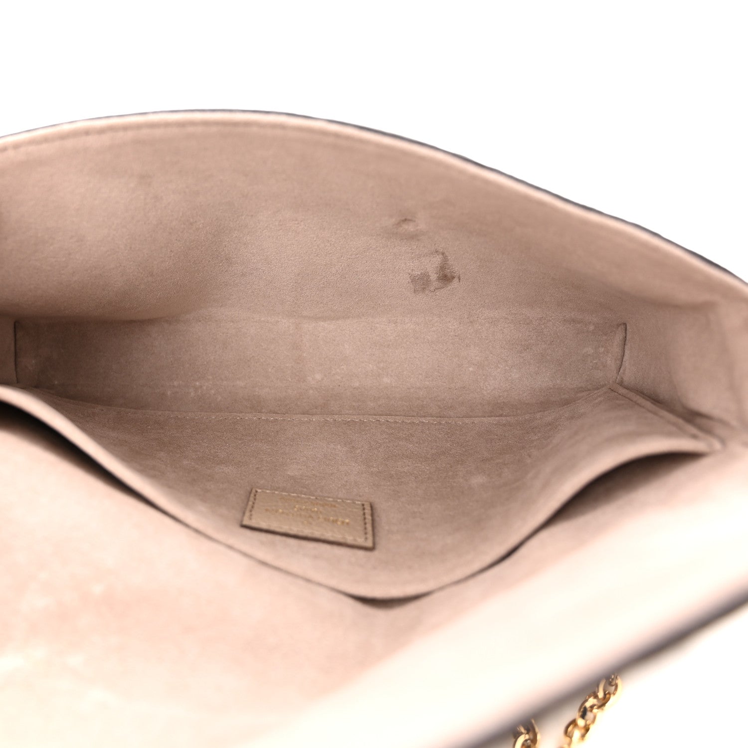 Louis Vuitton Empreinte Pochette Felicie Chain Wallet Tourterelle 6 of 14