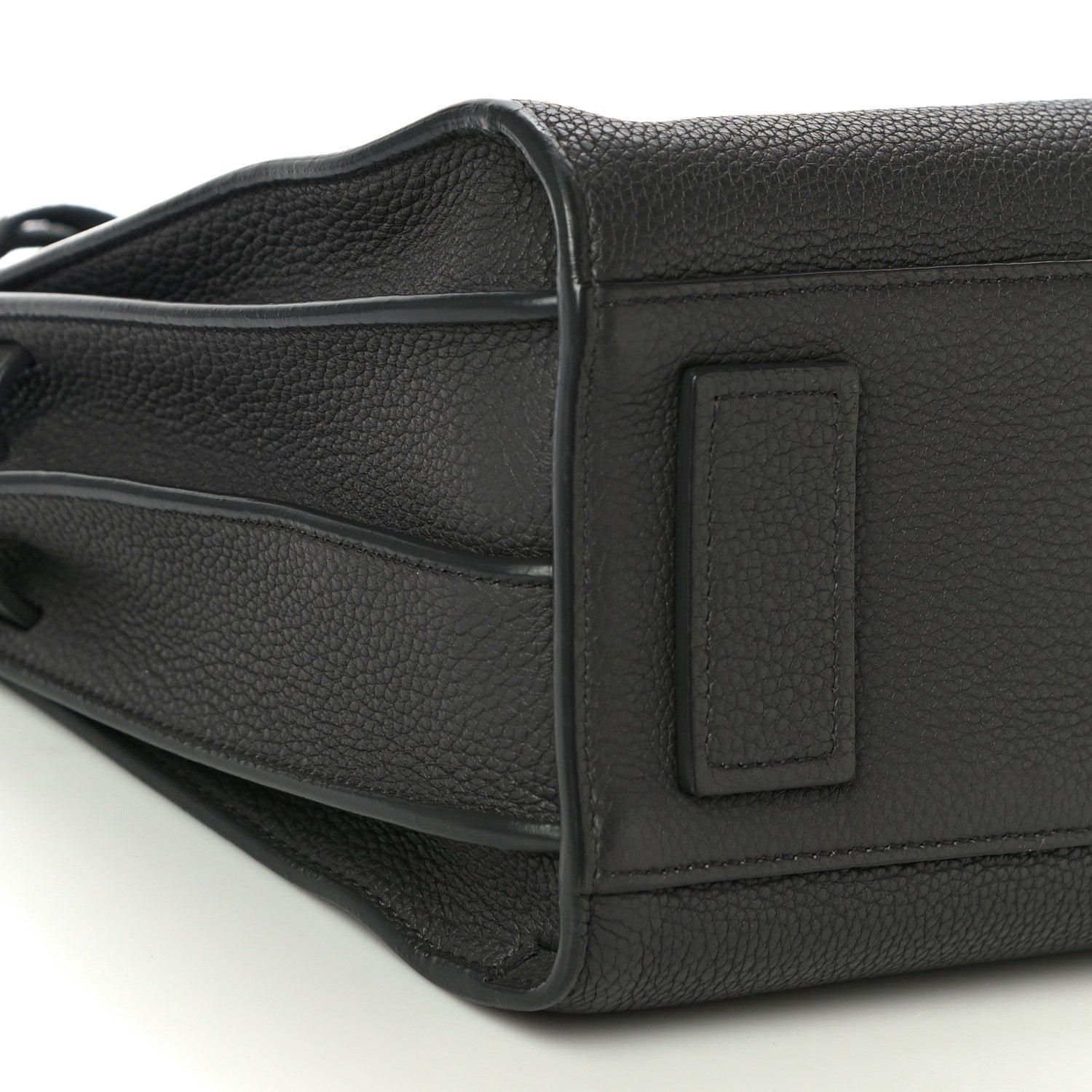 Saint Laurent Grained Calfskin Baby Sac De Jour Souple Asphalt 8 of 9