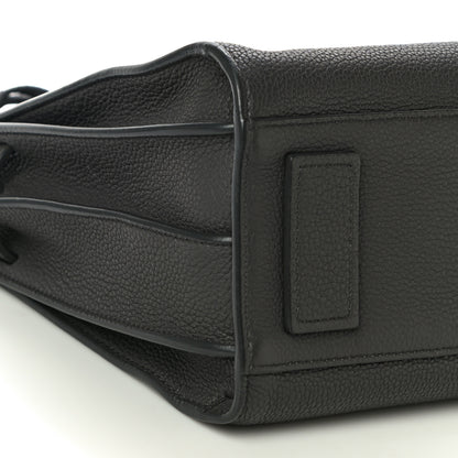 Saint Laurent Grained Calfskin Baby Sac De Jour Souple Asphalt 8 of 9