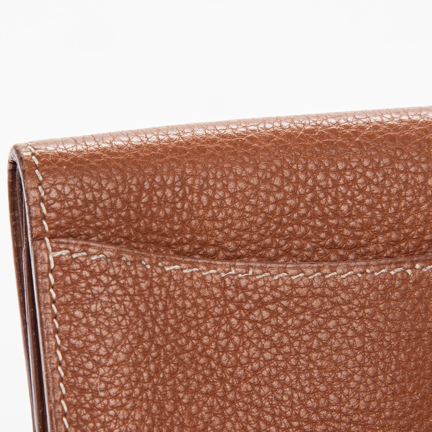 Togo Dogon Card Case Key Holder Gold