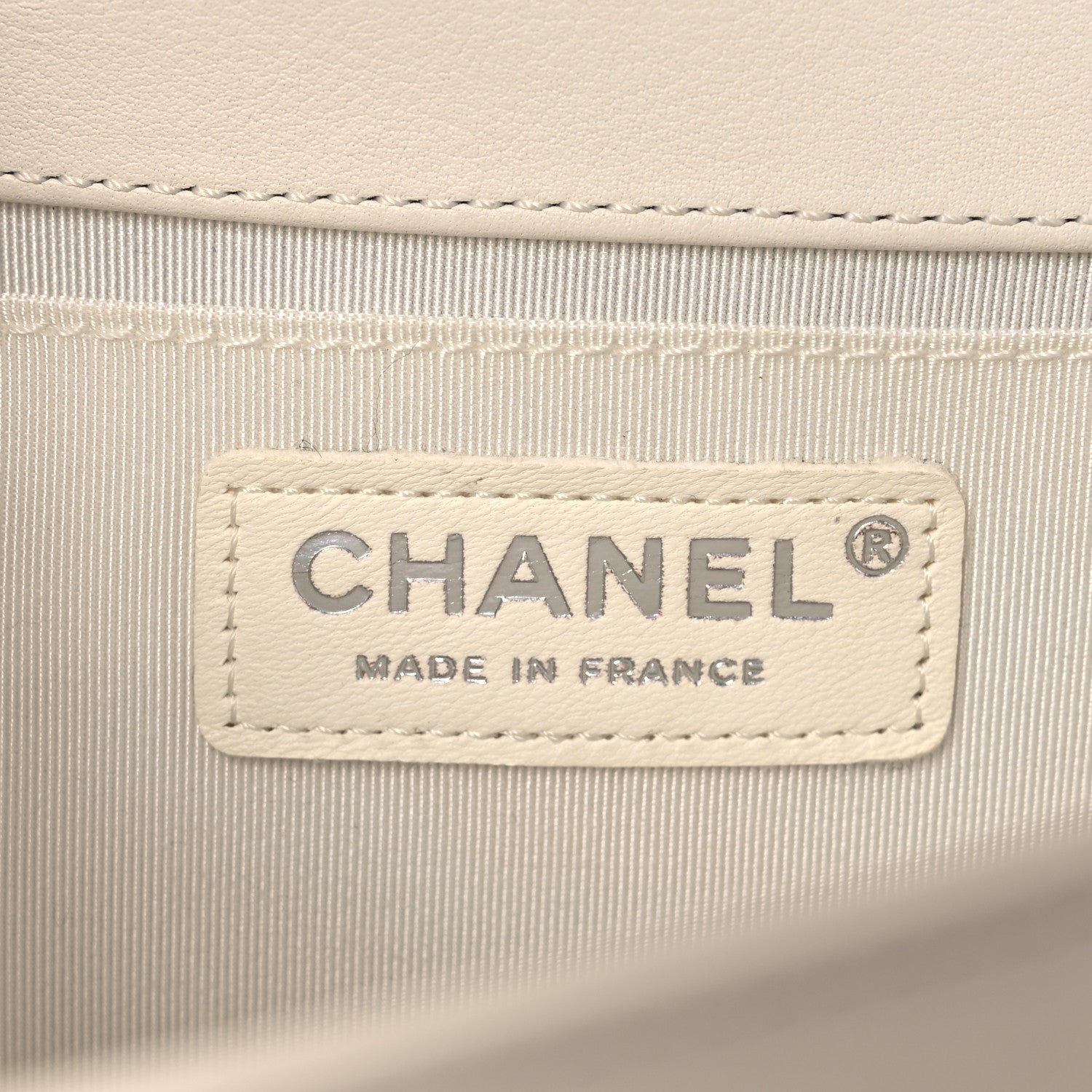 Chanel Calfskin Quilted Medium Boy Flap White 6 of 12
