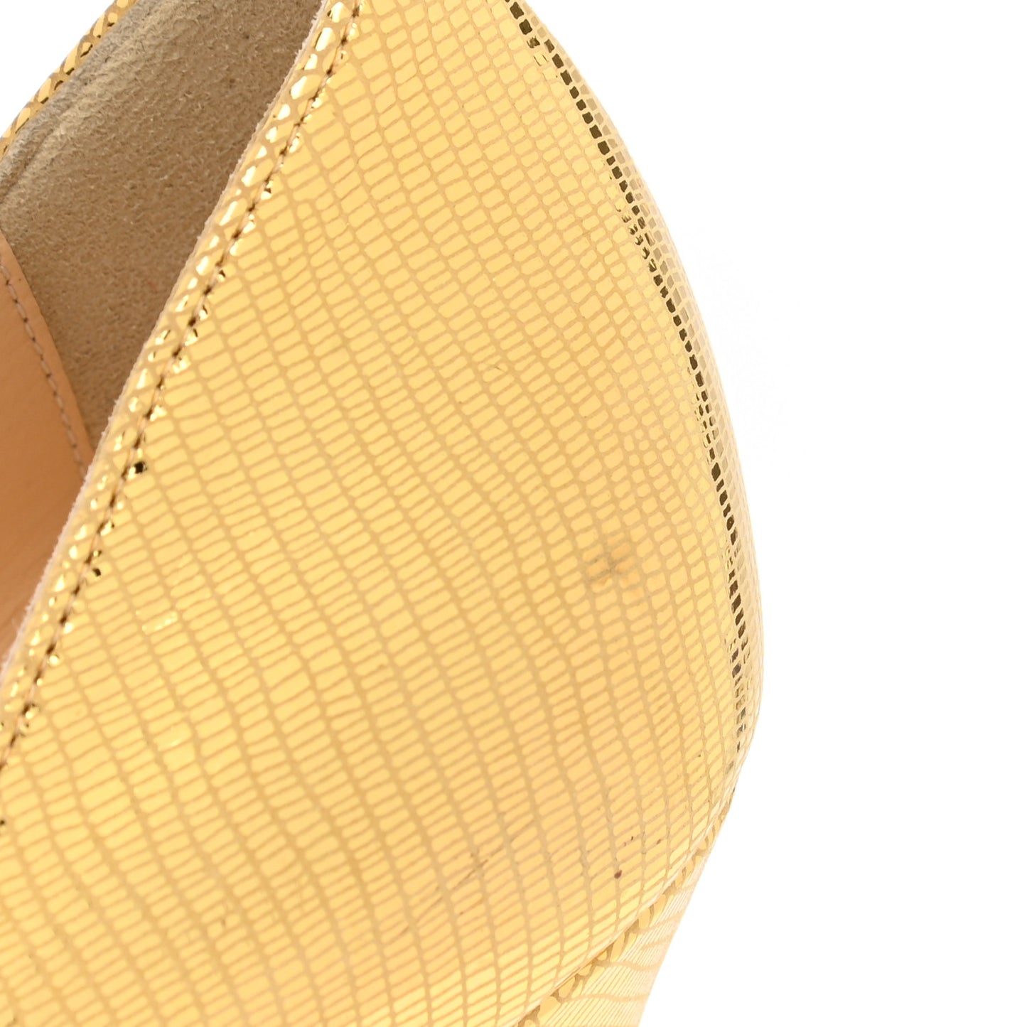Laminato Dino So Kate 120 Pumps 38 Gold