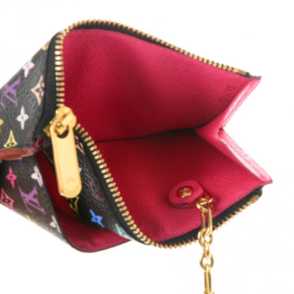 Louis Vuitton Monogram Multicolor Key Pouch Black Grenade 5 of 7