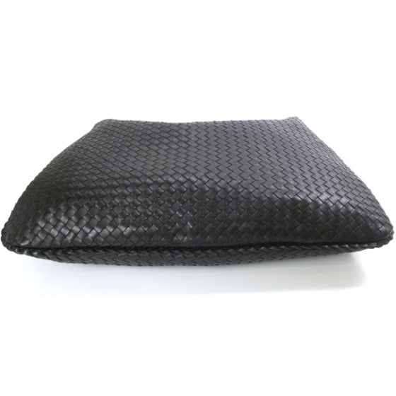 Nappa Intrecciato Maxi Veneta Nero