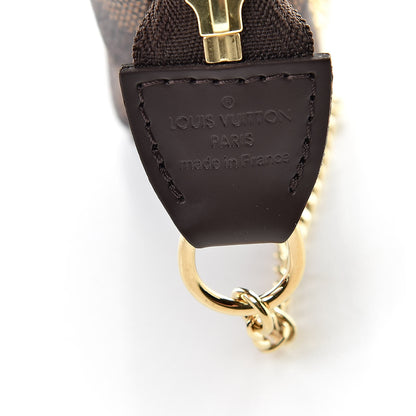 Louis Vuitton Damier Ebene Mini Pochette Accessories 6 of 8