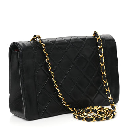 Chanel Lambskin Quilted Medium Single Flap Black 3 of 12