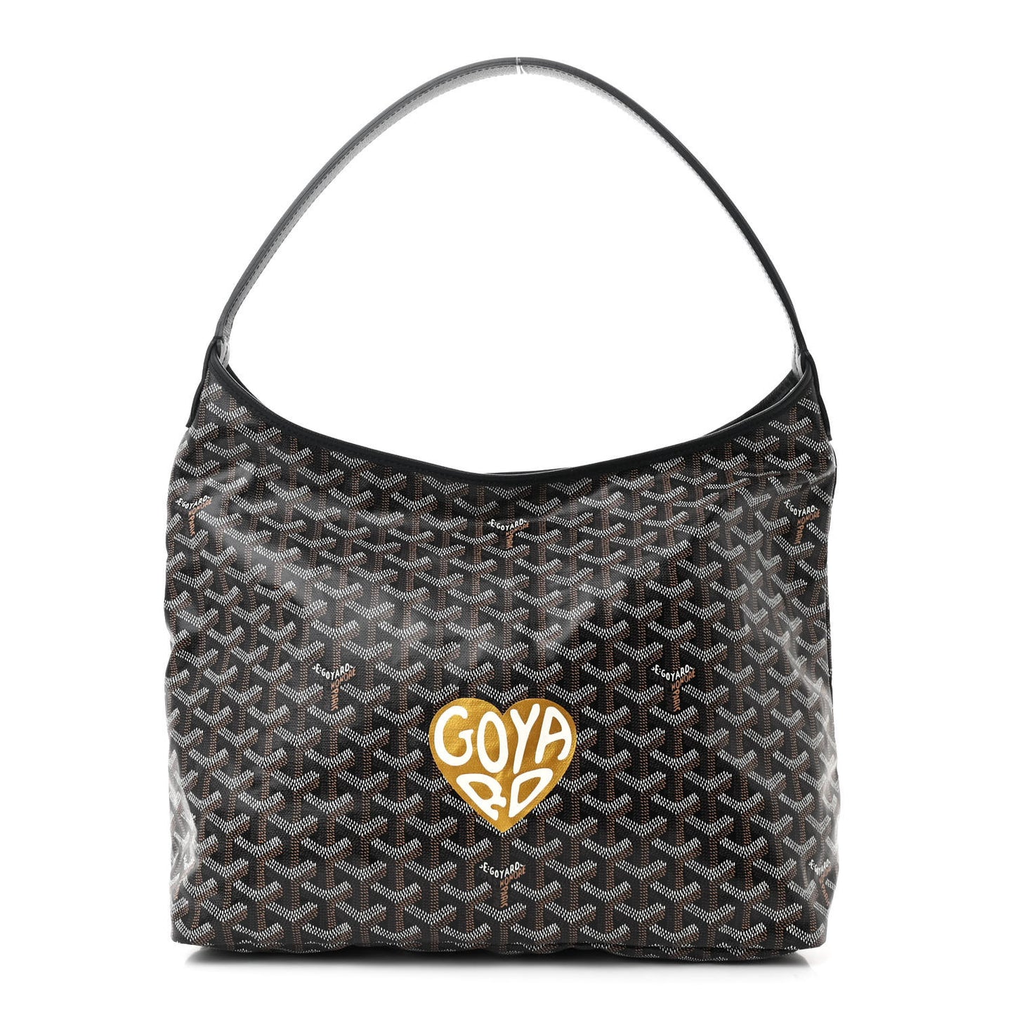 Goyardine Coeur Boheme Hobo Black