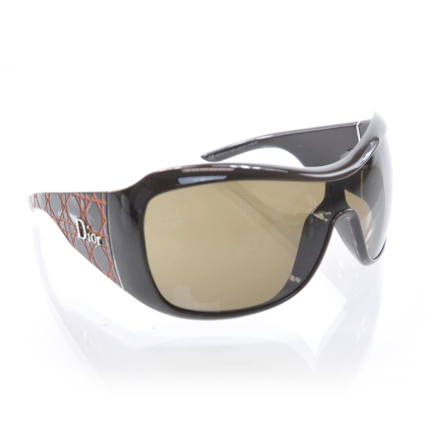 Christian Dior Resin Cannage 1 Quilted Sunglasses 1 of 7