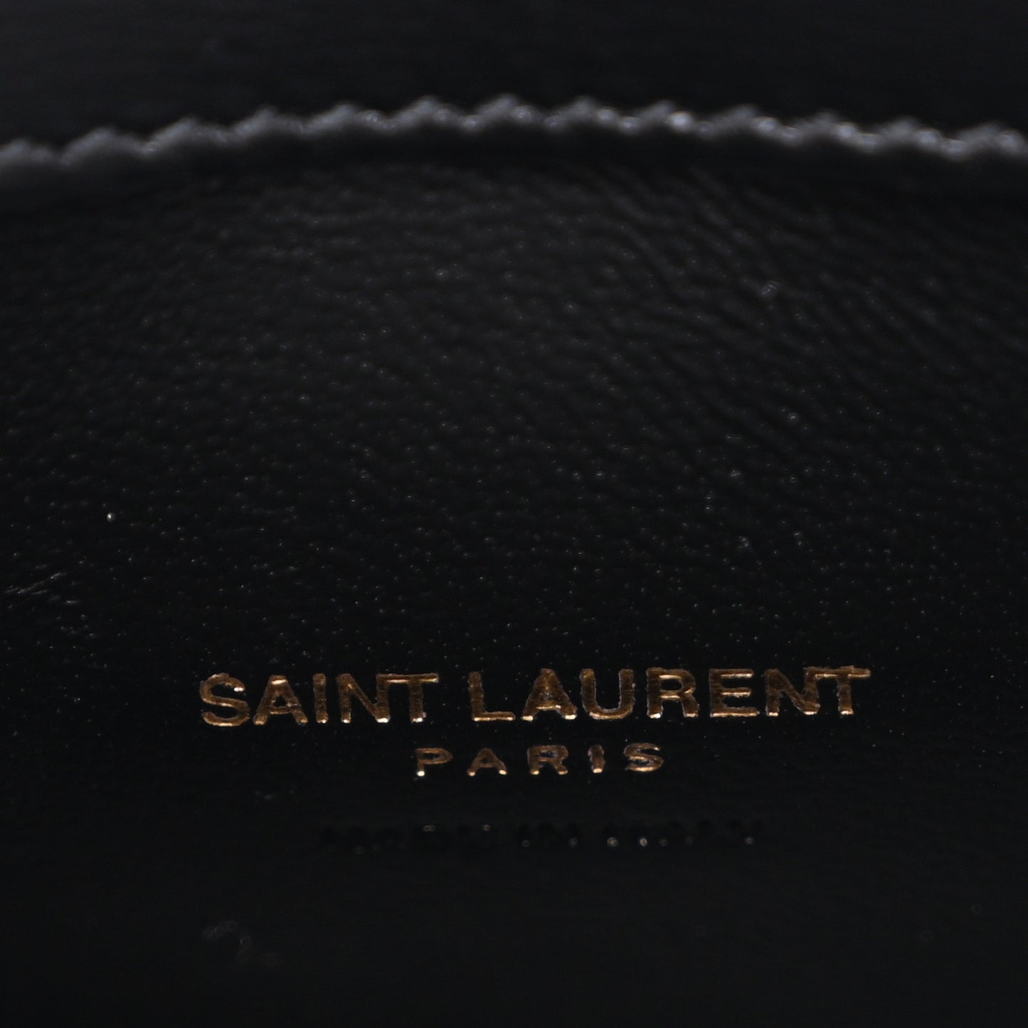 Calfskin Sac De Jour Bag Charm Black
