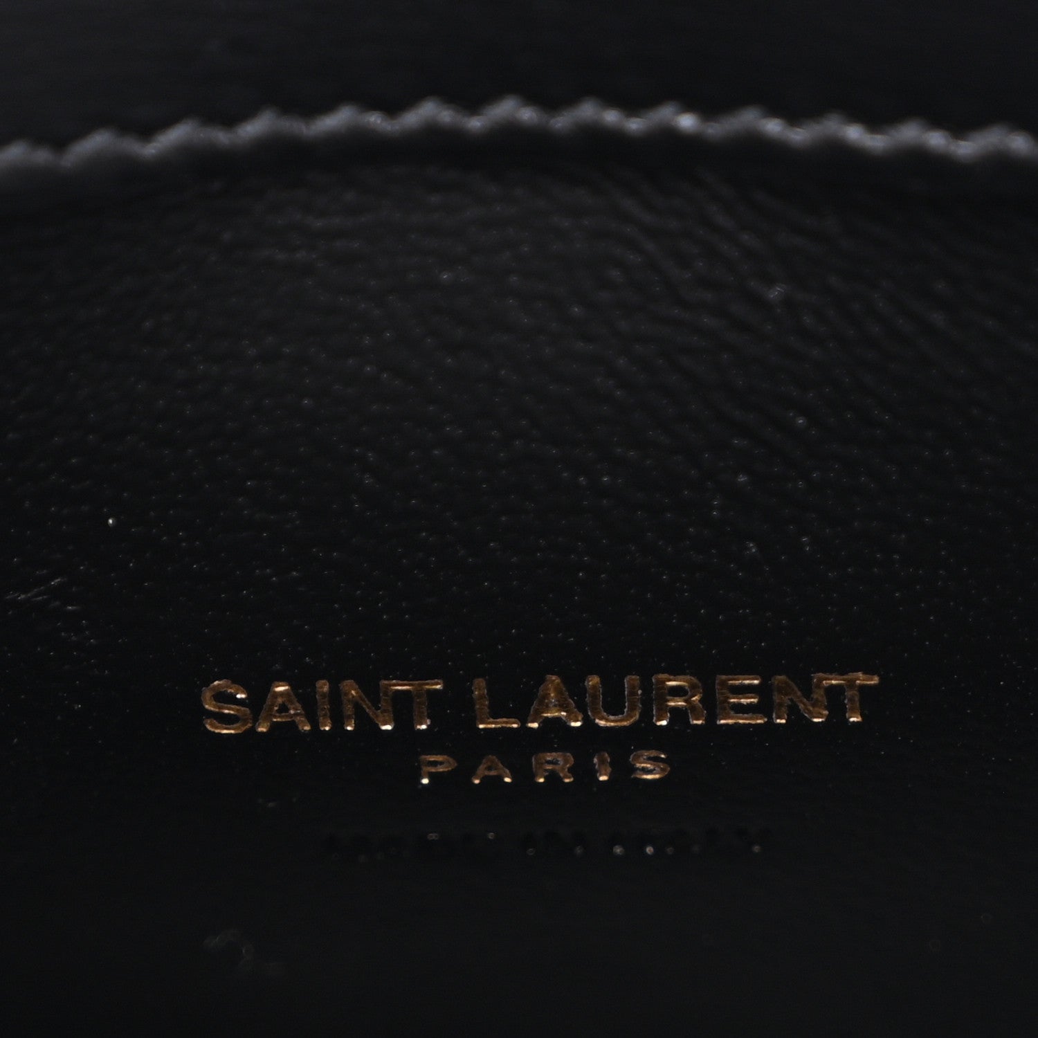 Saint Laurent Calfskin Sac De Jour Bag Charm Black 5 of 5