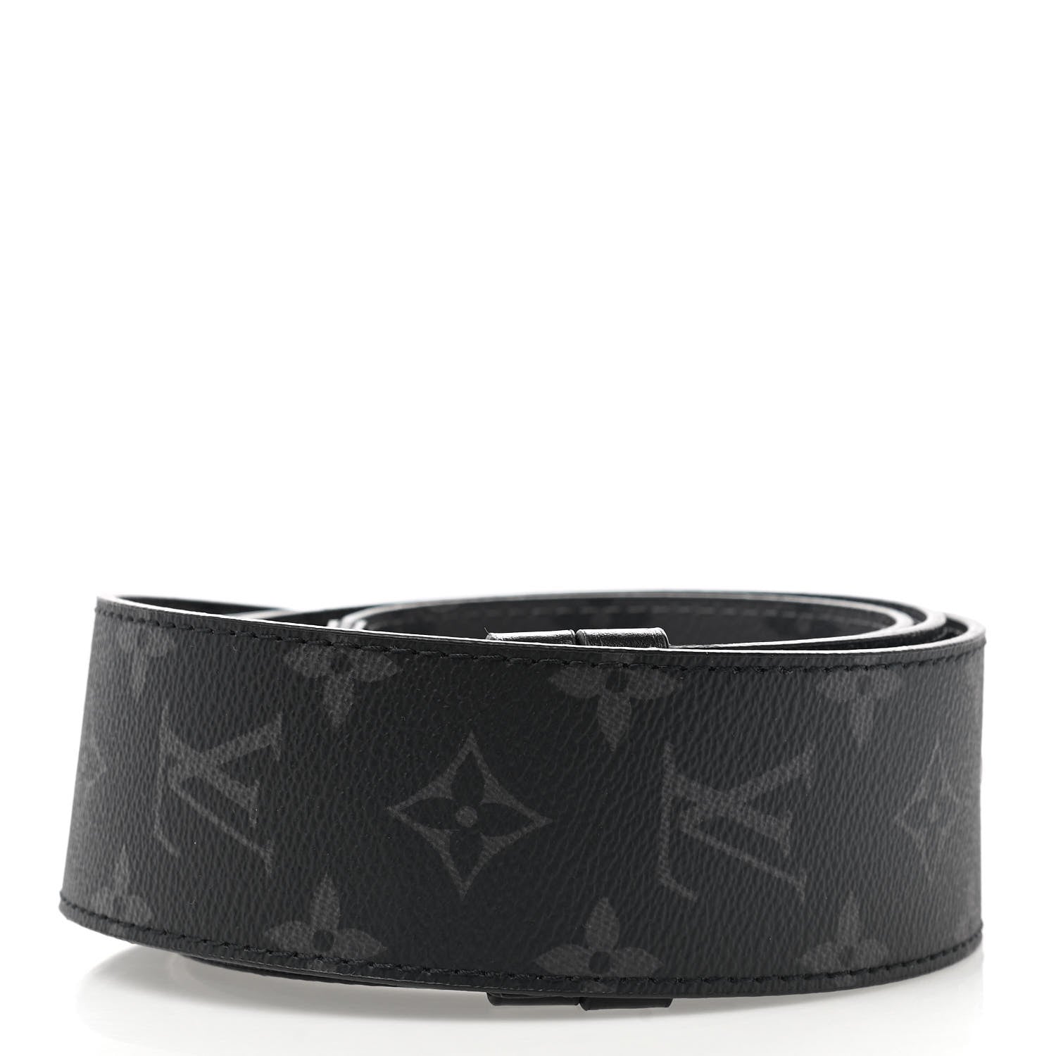Louis Vuitton Monogram Eclipse Reversible Bandouliere Shoulder Strap 2 of 4
