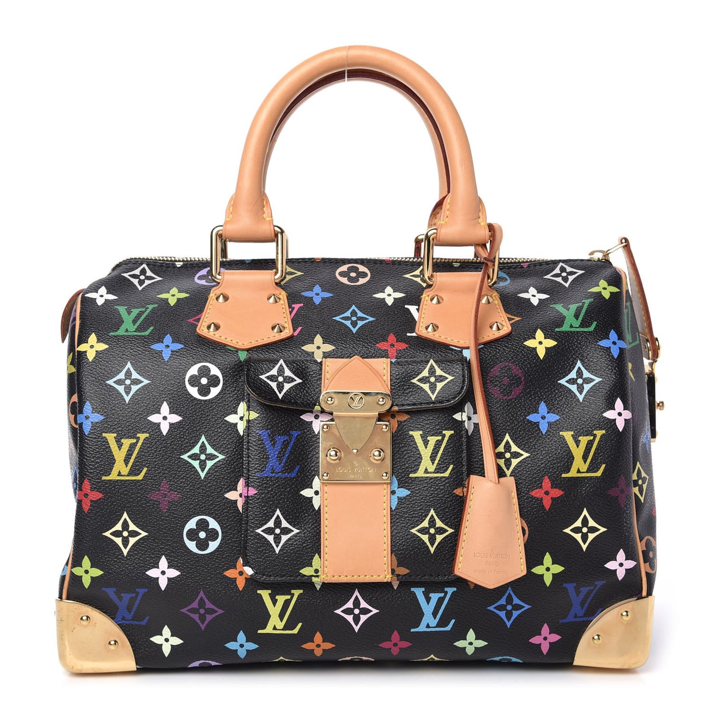 Monogram Multicolor Speedy 30 Black
