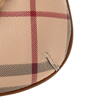 Burberry Haymarket Check Clara Pochette Brown 14 of 15
