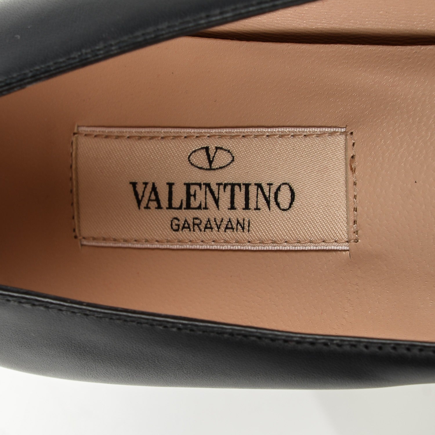 Valentino Garavani Calfskin Bow Pumps 37 Black 8 of 9