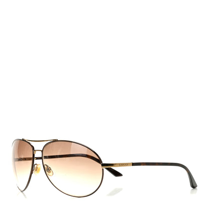 Gucci Metal Aviator GG 1889/S Sunglasses Brown 1 of 6