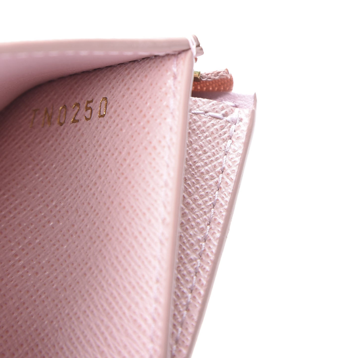 Damier Azur Zoe Wallet Rose Ballerine