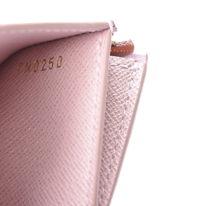 Louis Vuitton Damier Azur Zoe Wallet Rose Ballerine 9 of 9