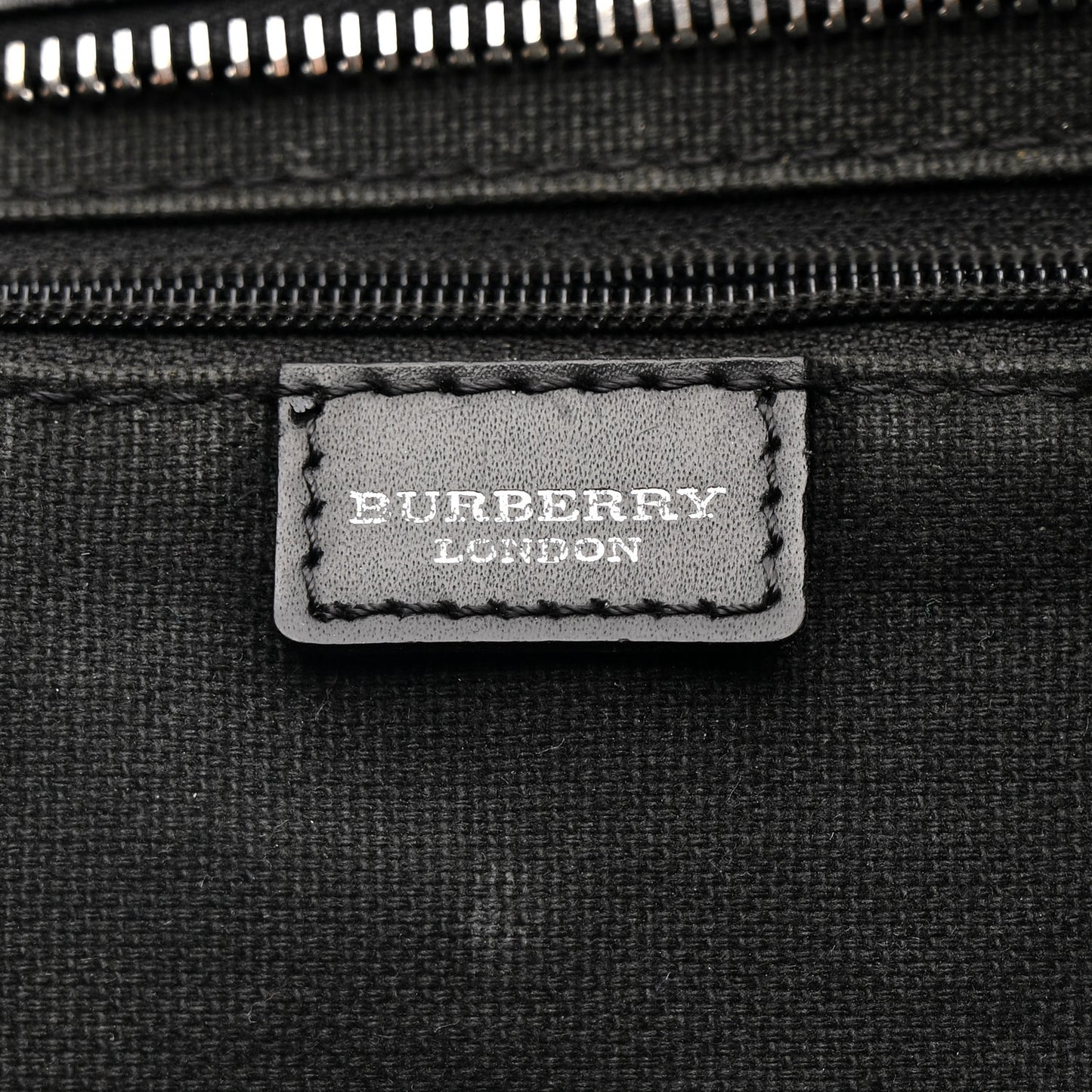 House Check Shoulder Bag Black