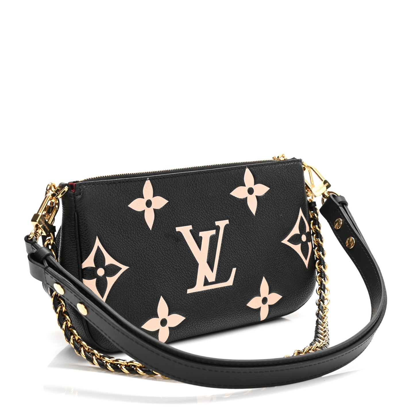 Empreinte Monogram Giant Multi Pochette Accessories Black Beige