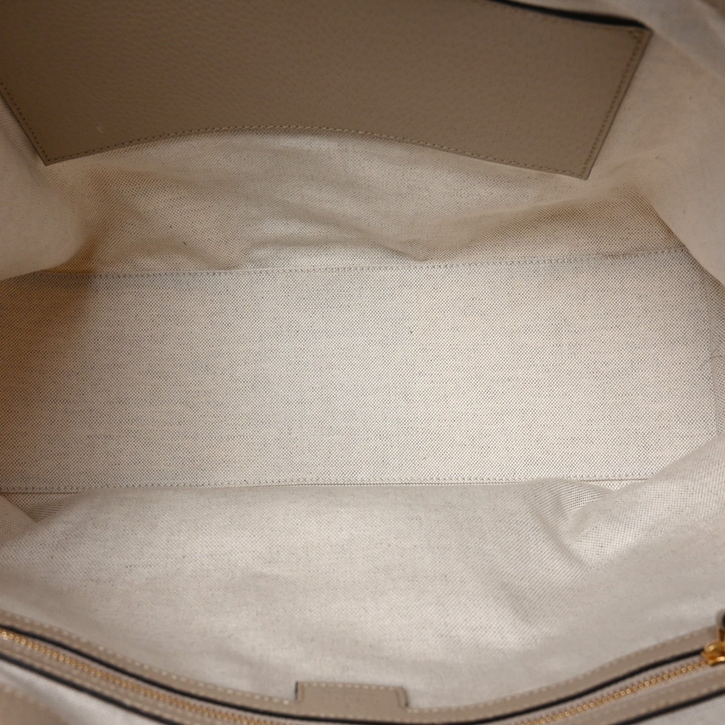 GG Supreme Monogram Textured Dollar Calfskin Web Large Ophidia Shopping Tote Beige Mystic White Oatmeal