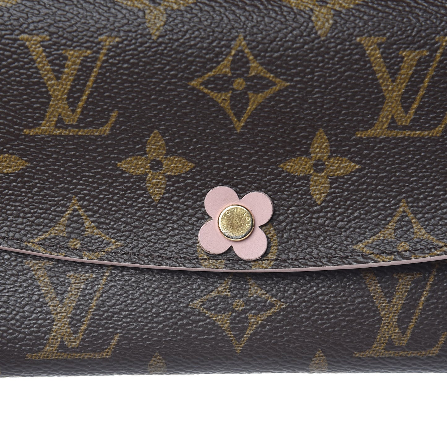 Monogram Bloom Flower Emilie Wallet