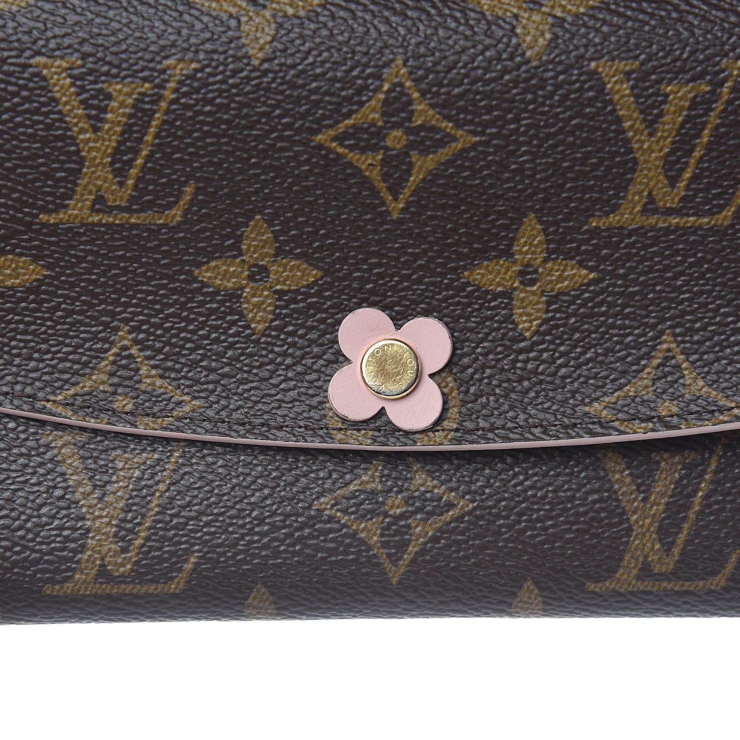 Louis Vuitton Monogram Bloom Flower Emilie Wallet 12 of 13