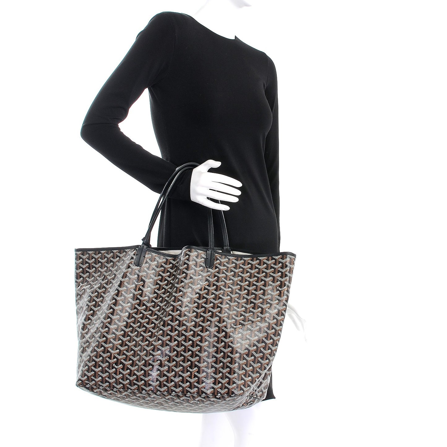 Goyardine Saint Louis GM Black