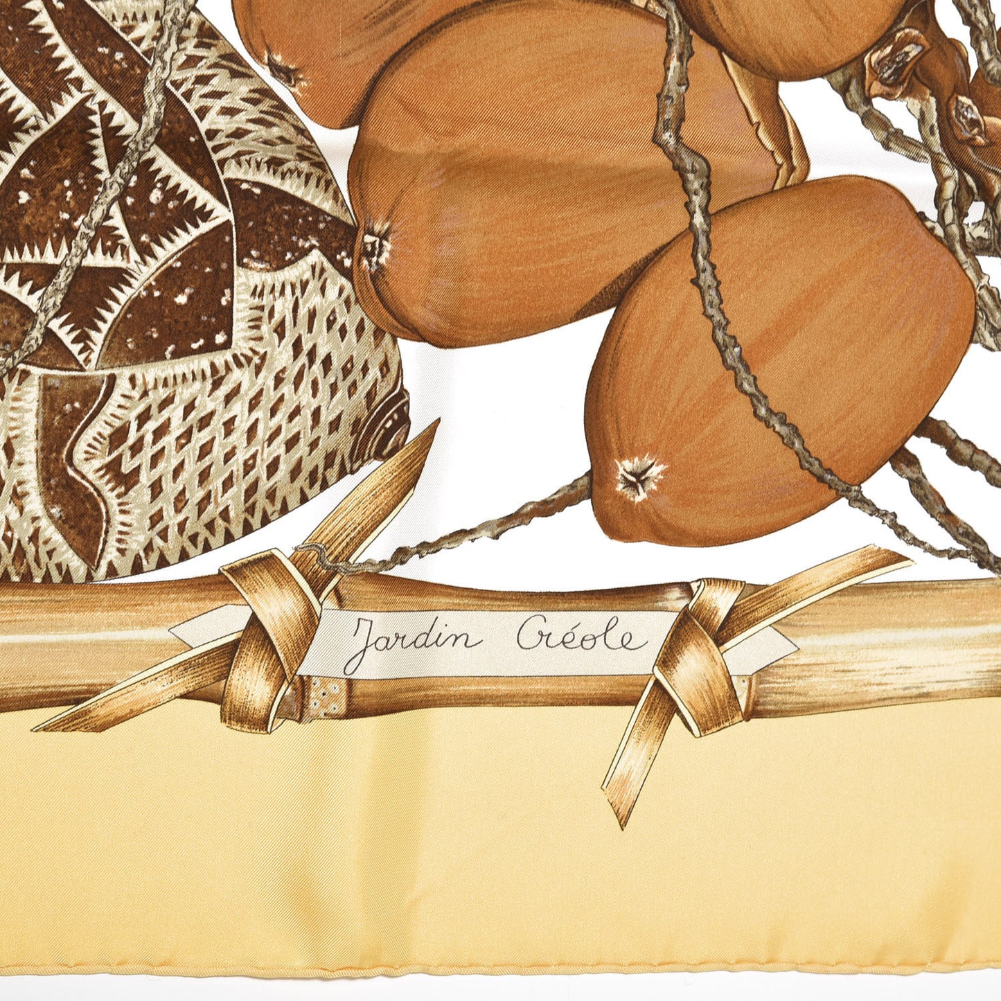 Silk Jardin Creole Scarf 90