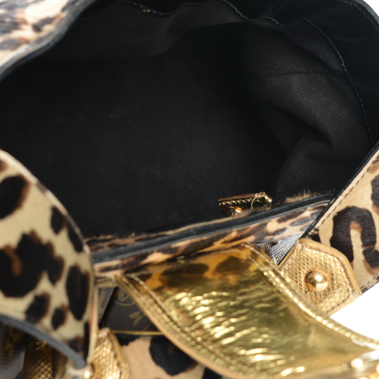 Monogram Leopard Polly