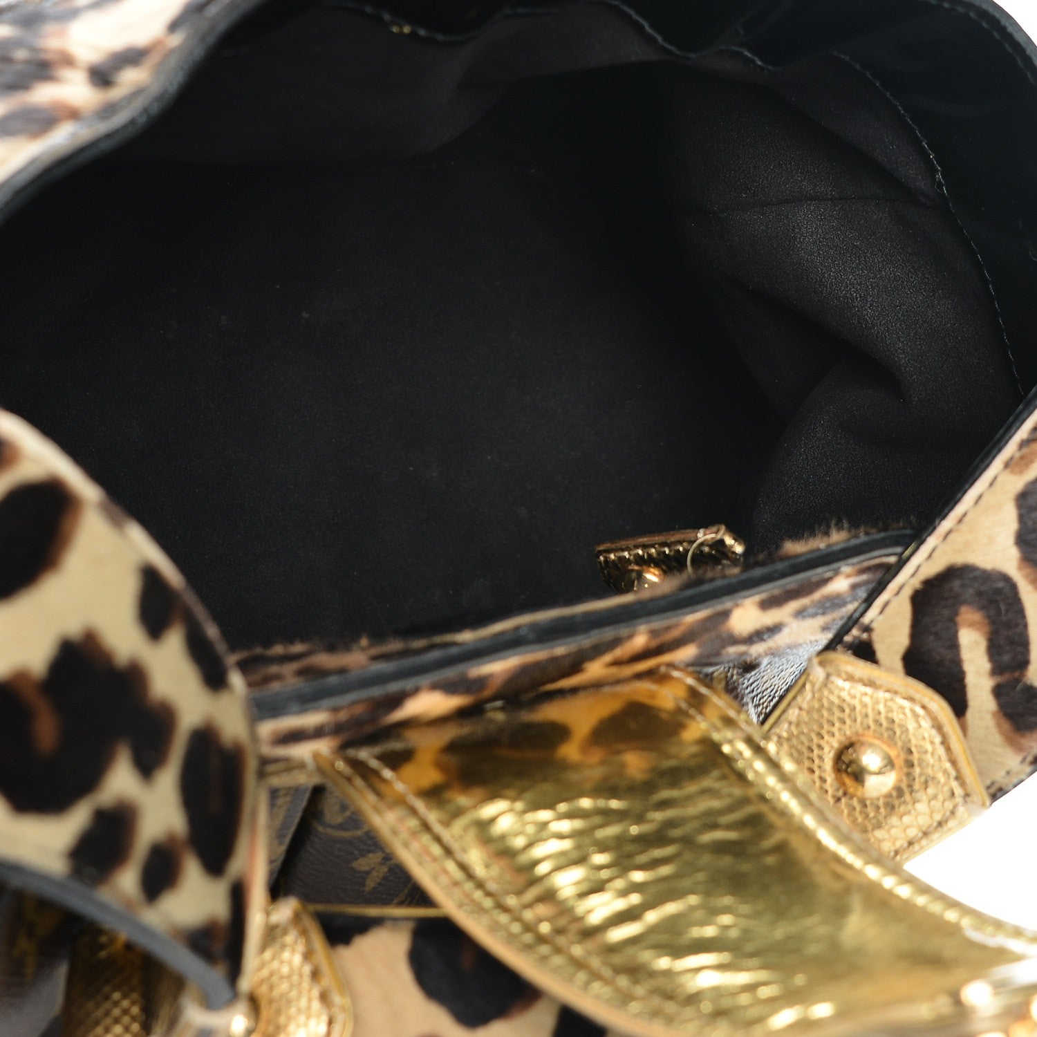Louis Vuitton Monogram Leopard Polly 6 of 16
