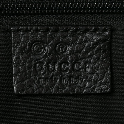 Gucci Monogram Flat Messenger Bag Black 6 of 11