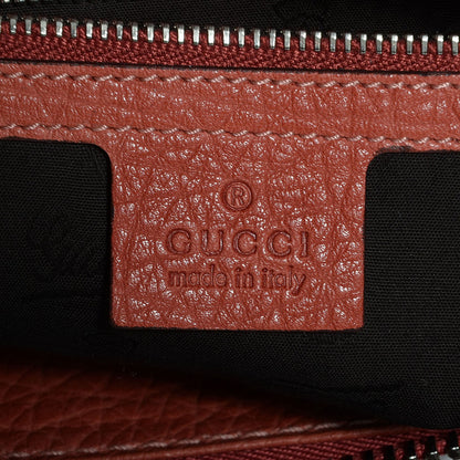 Gucci Monogram Bamboo Bar Medium Hobo Coral 6 of 7