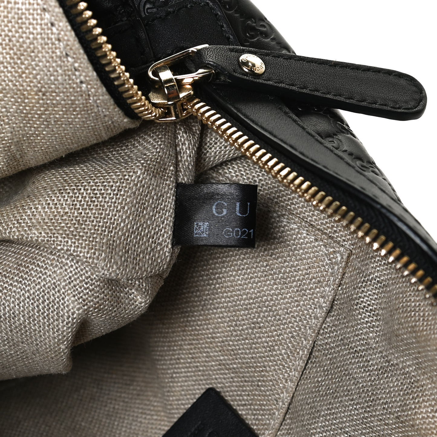 Microguccissima Mini Dome Bag Black