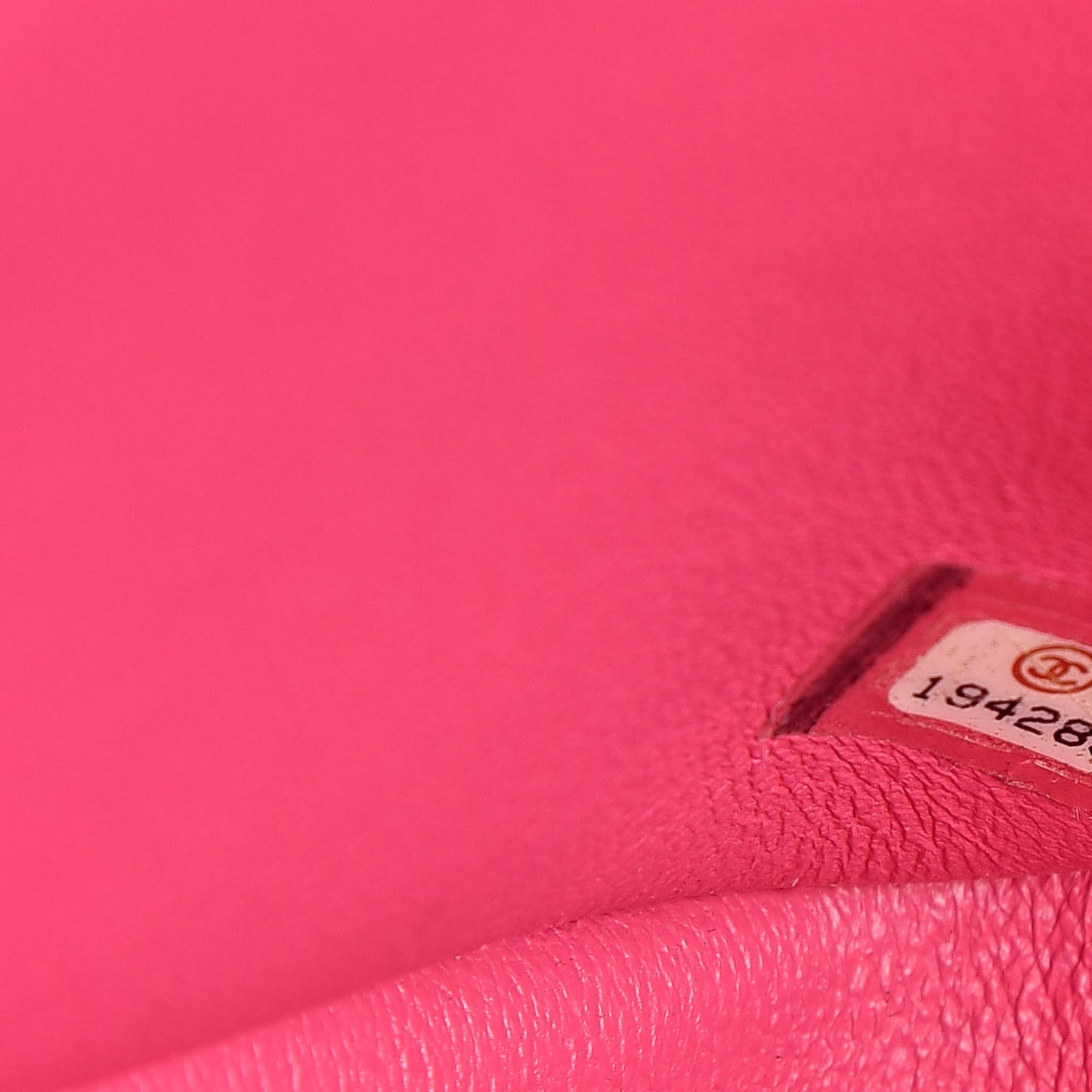 Lambskin Quilted Jumbo Double Flap Dark Pink