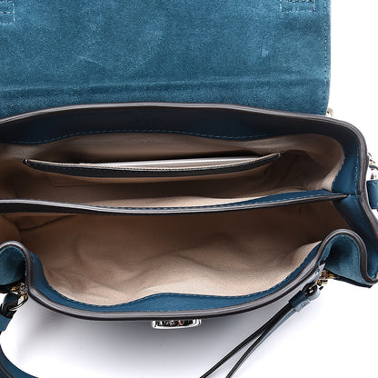 Chloe Calfskin Mini Faye Day Shoulder Bag Navy Ink 4 of 9