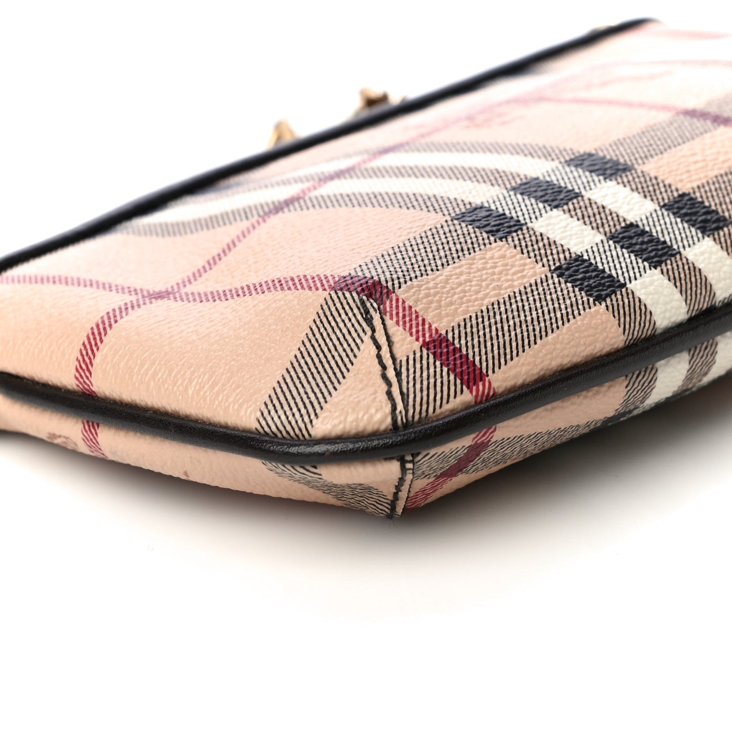 Haymarket Check Clara Pochette Chocolate