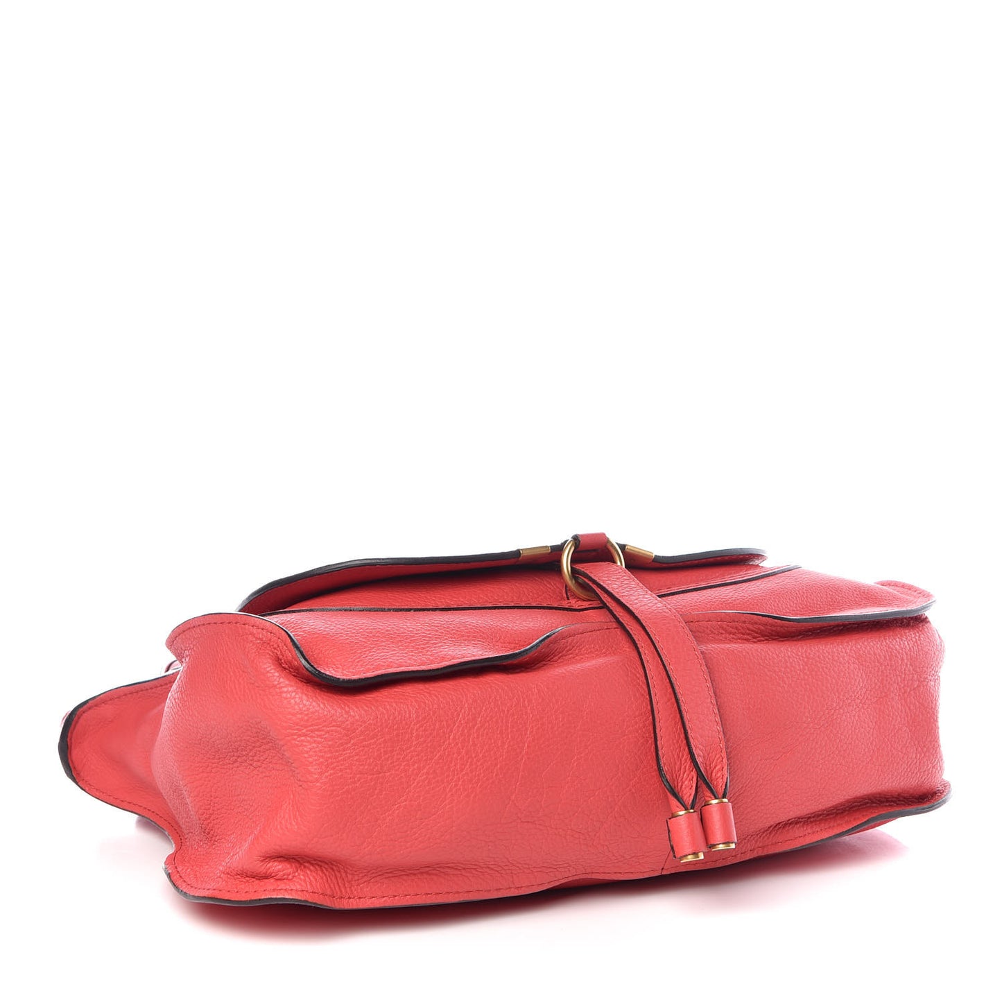 Calfskin Medium Marcie Satchel Red