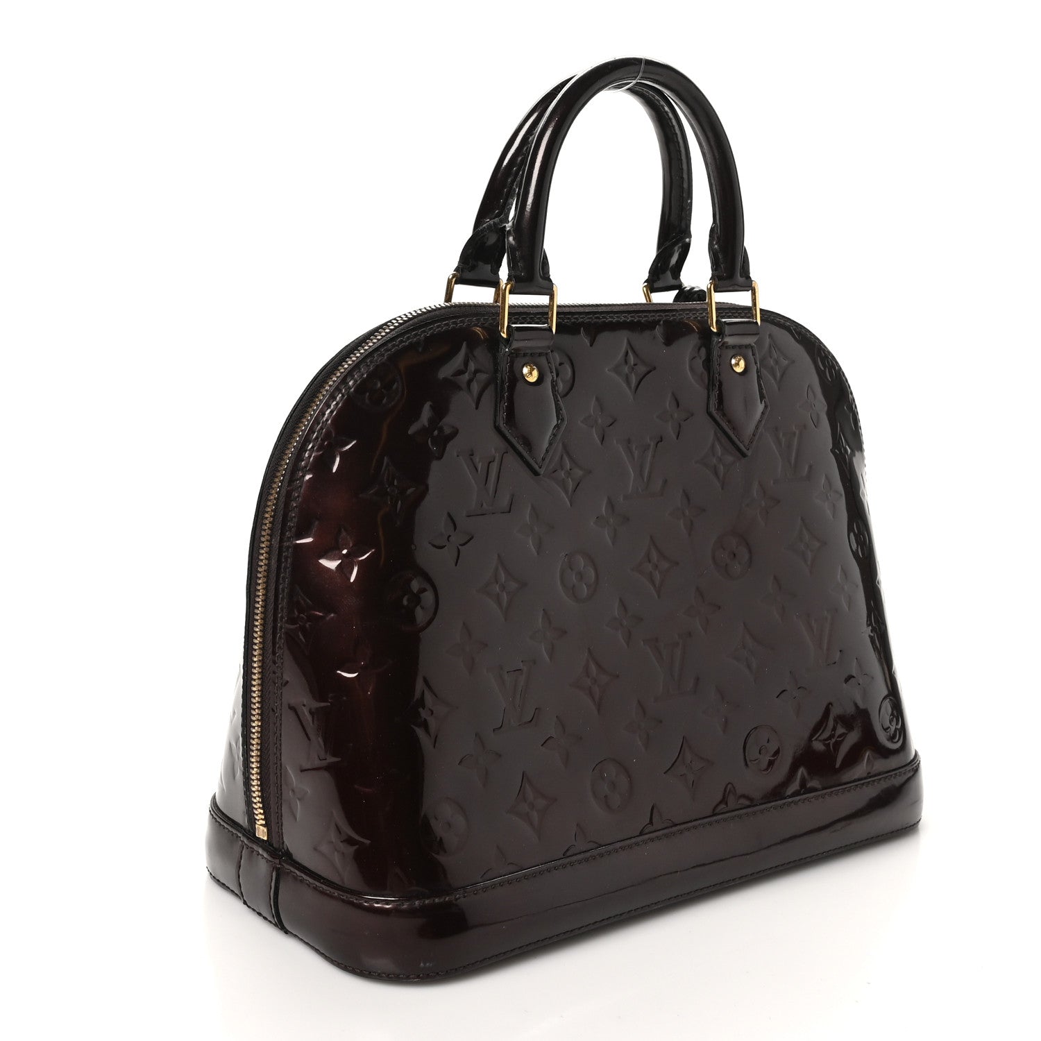 Louis Vuitton Vernis Alma PM Amarante 3 of 10