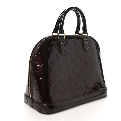 Louis Vuitton Vernis Alma PM Amarante 3 of 10