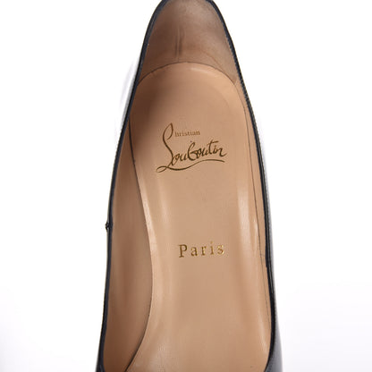 Christian Louboutin Patent Bianca 140 Pumps 37 Black 9 of 13