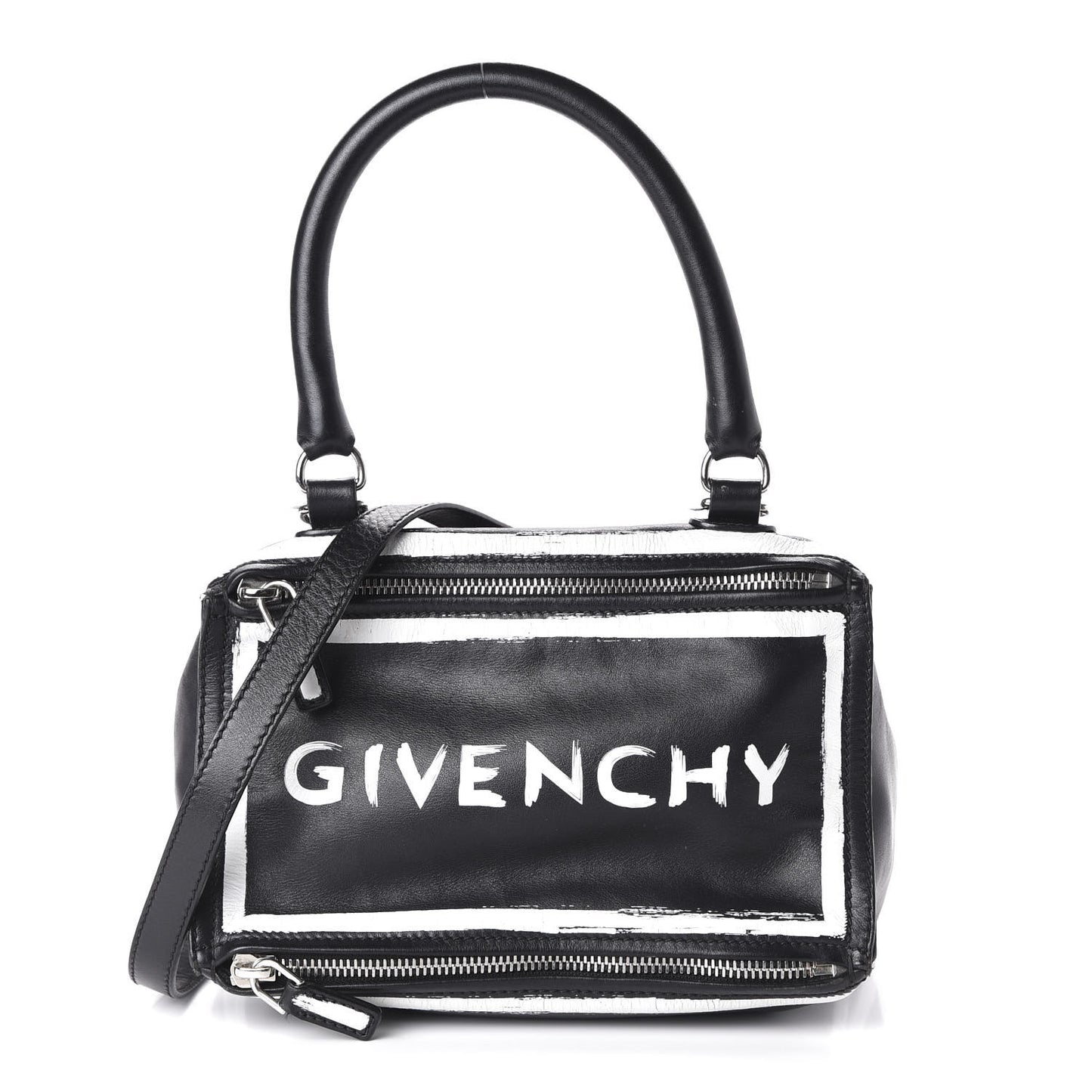 Calfskin Small Logo Pandora Black