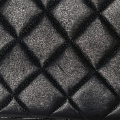 Chanel Lambskin Quilted Medium Single Flap Black 23 of 37